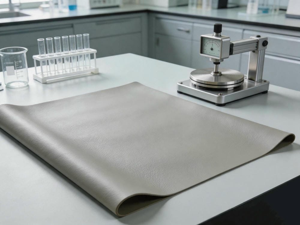 rigid-substrate-silicone-leather-flatness-test