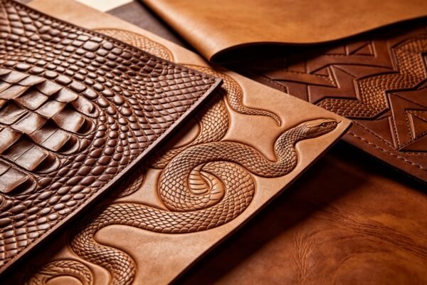 leather texture featured