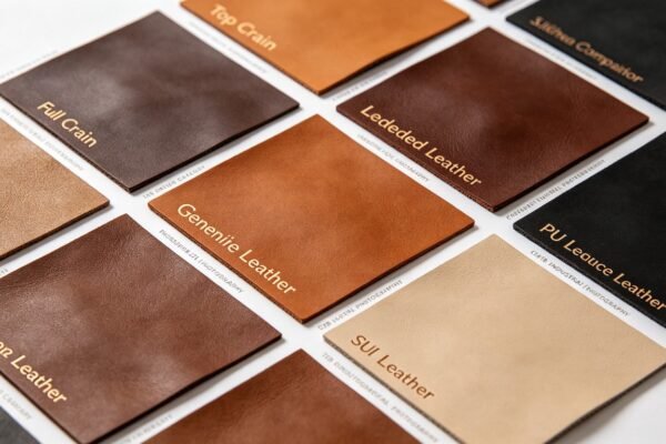types of leather featured