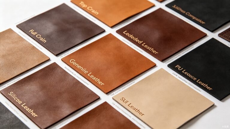 types of leather featured