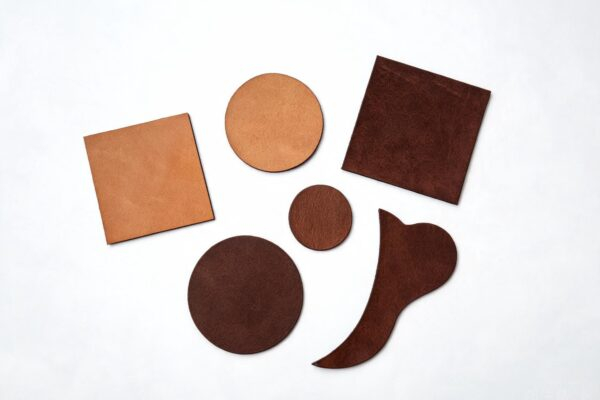die cut leather material featured