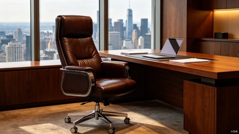 executive office chair material featured