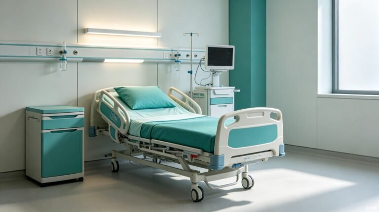 hospital bed upholstery material featured