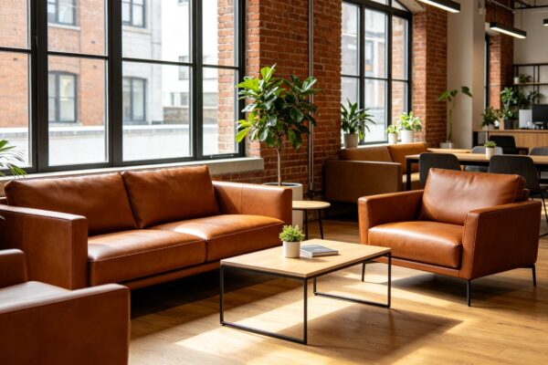 leather for co working spaces featured