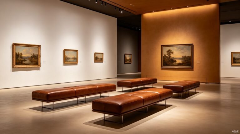 leather for museum exhibitions featured