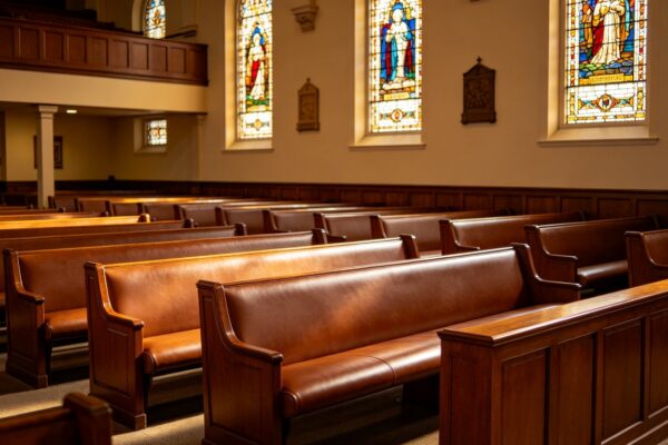 leather for worship spaces featured