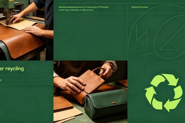 leather recycling process featured