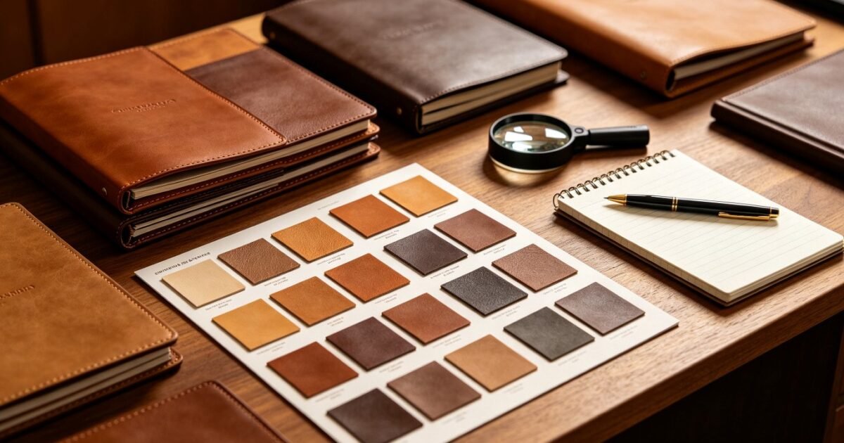 leather sample ordering featured