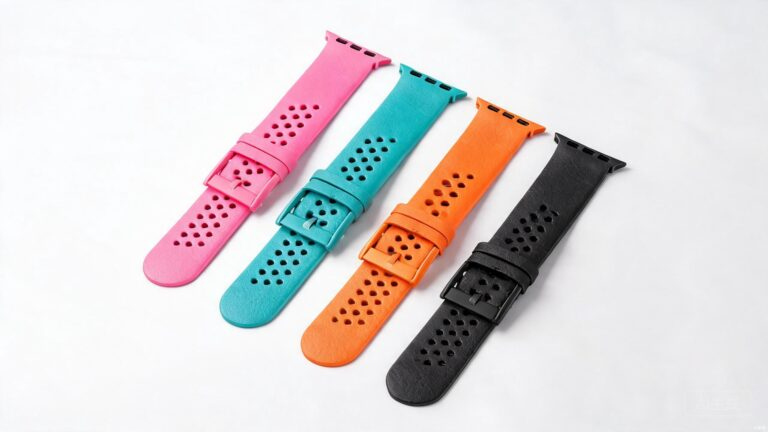 sport watch band material featured
