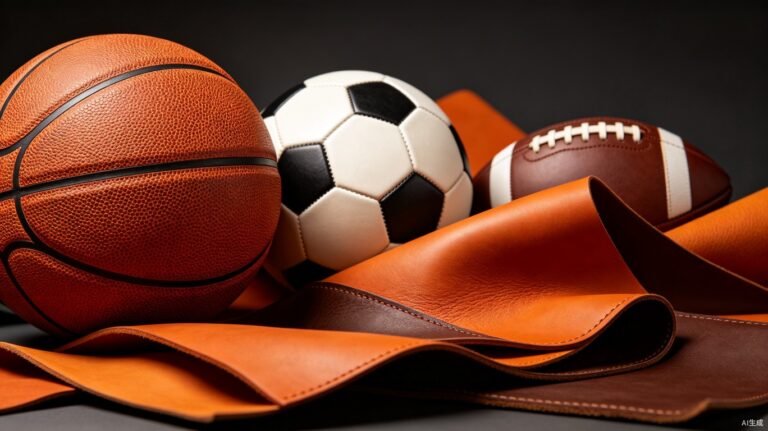 sports ball leather material featured