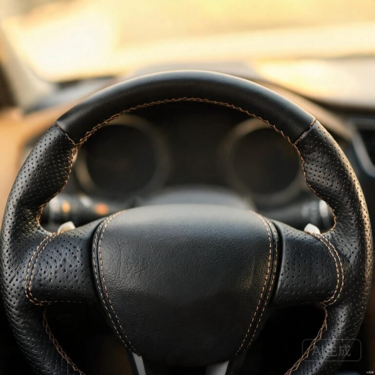 steering wheel cover material featured