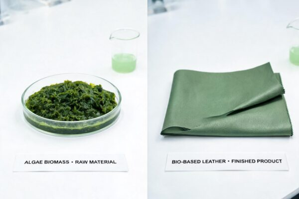 algae leather fabric featured