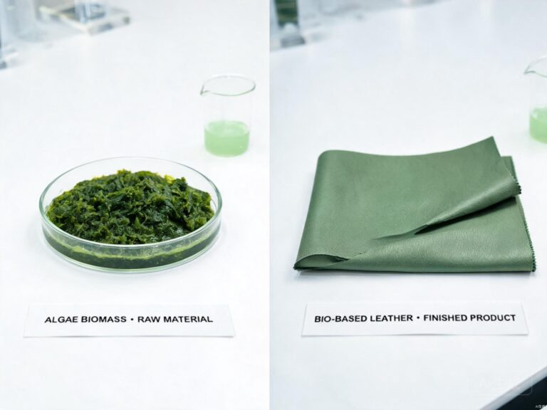 algae leather fabric featured