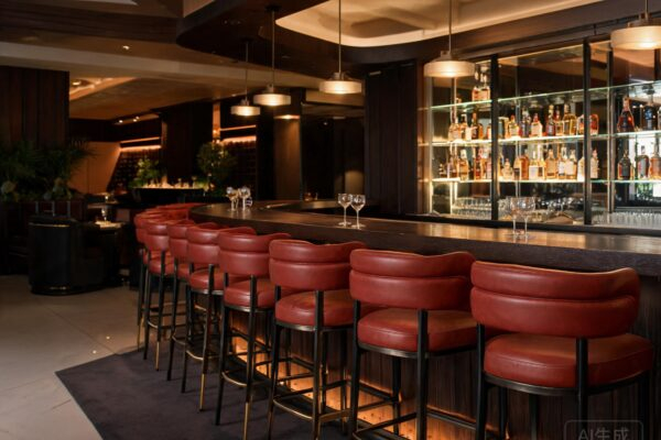 bar stool leather featured