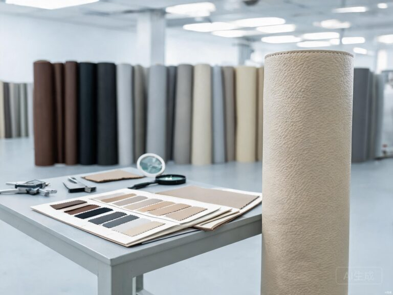 imitation leather material featured