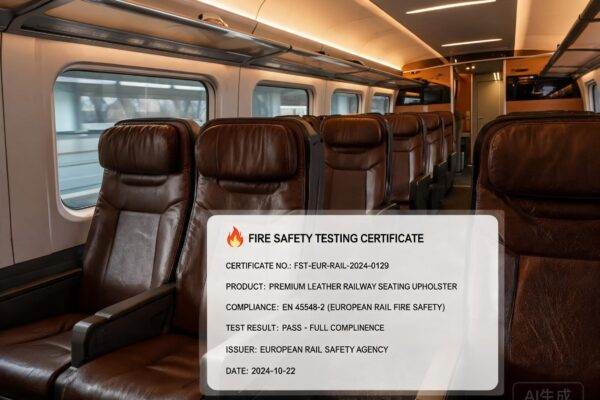 railway seat leather featured