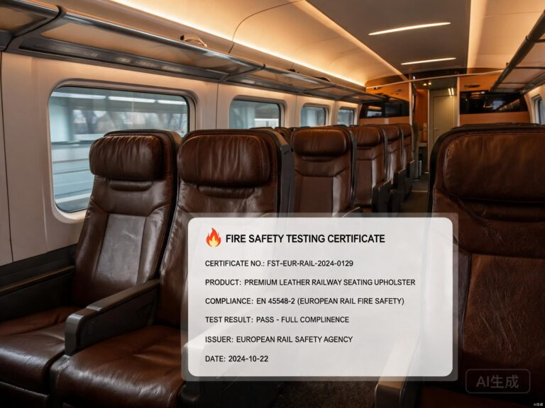 railway seat leather featured