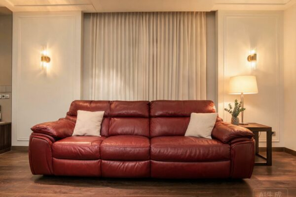 reddish leather featured