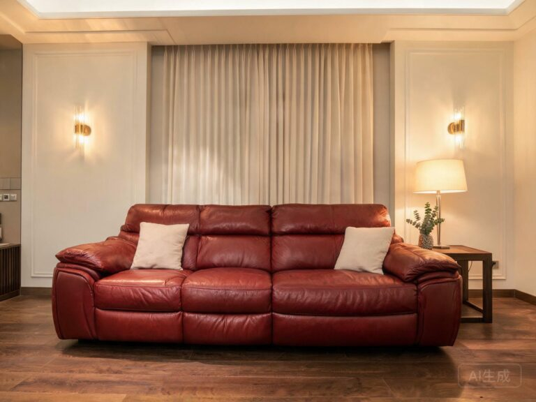 reddish leather featured