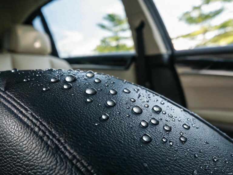 silicone leather waterproof test featured