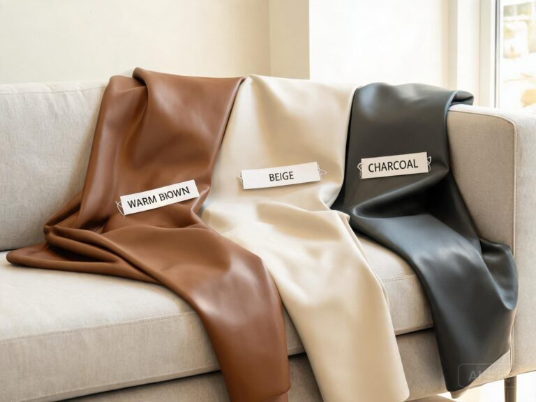 synthetic leather upholstery featured