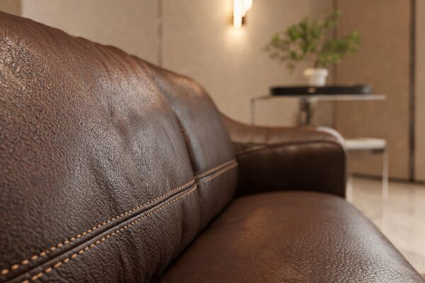 top grain leather featured