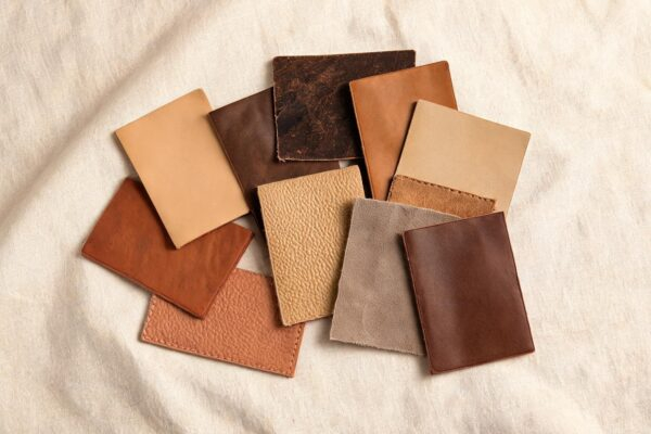 upcycled leather material featured
