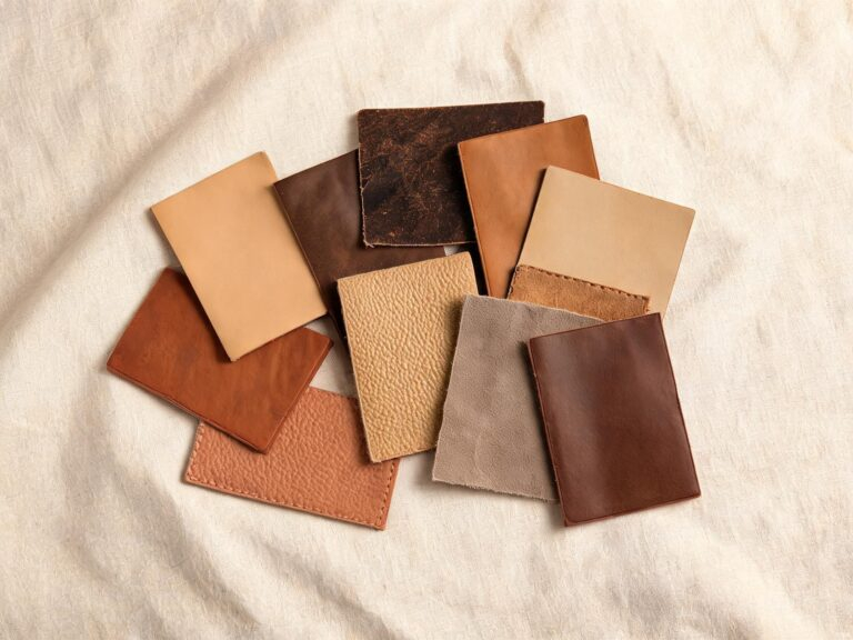 upcycled leather material featured