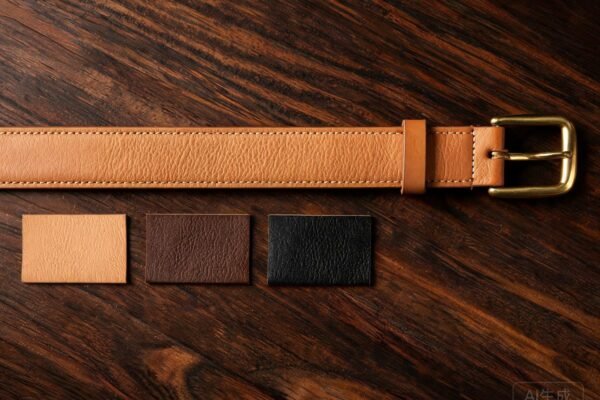 belt leather material featured