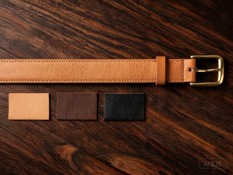 belt leather material featured