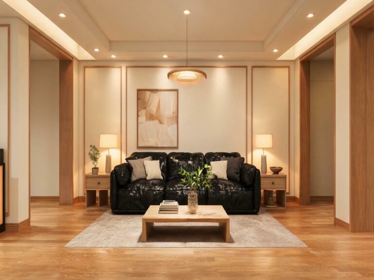 black cowhide leather featured