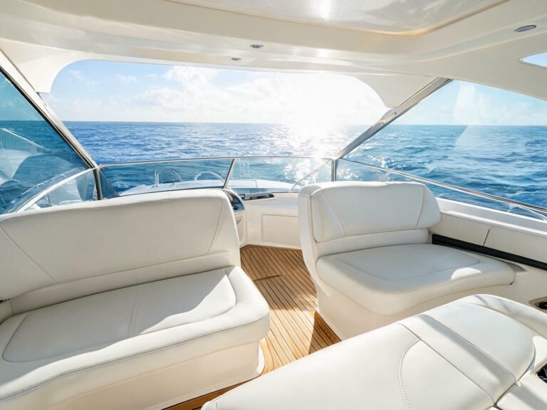 boat seat leather featured