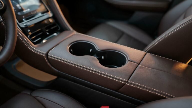center console leather featured