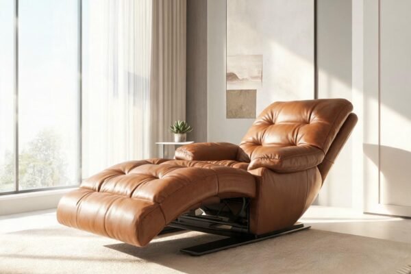 chaise lounge leather featured