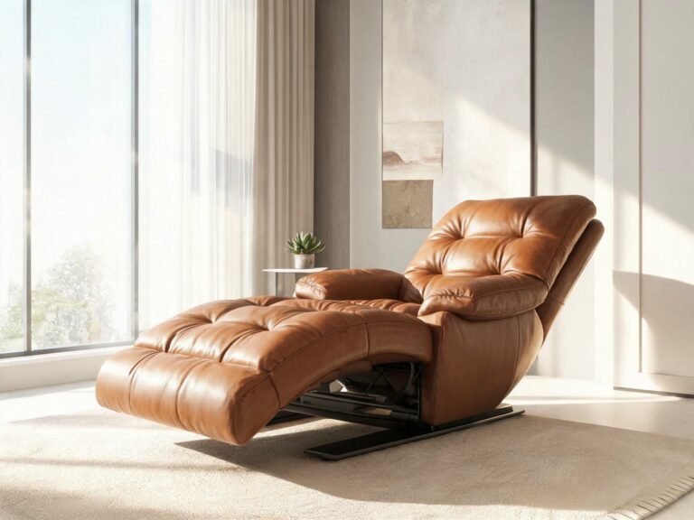 chaise lounge leather featured