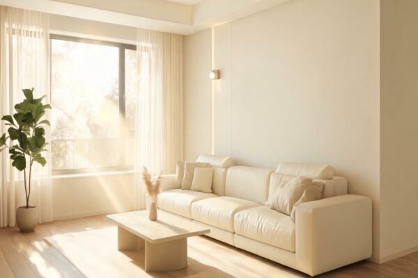 cream faux leather featured