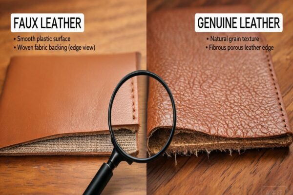 difference between faux leather and leather featured