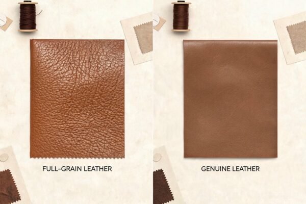 difference between real leather and genuine leather featured