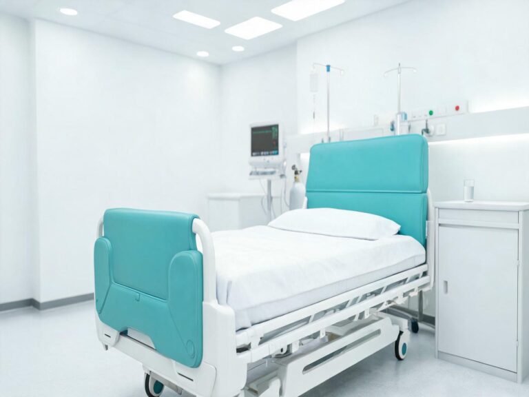 hospital bed leather featured