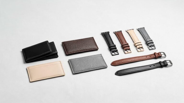 leather accessories brand featured