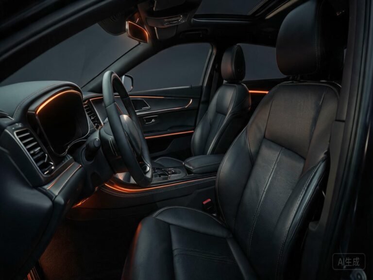 leather and black featured