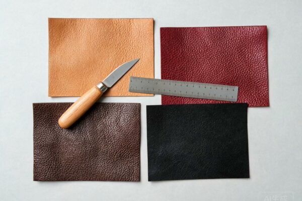 leather material featured