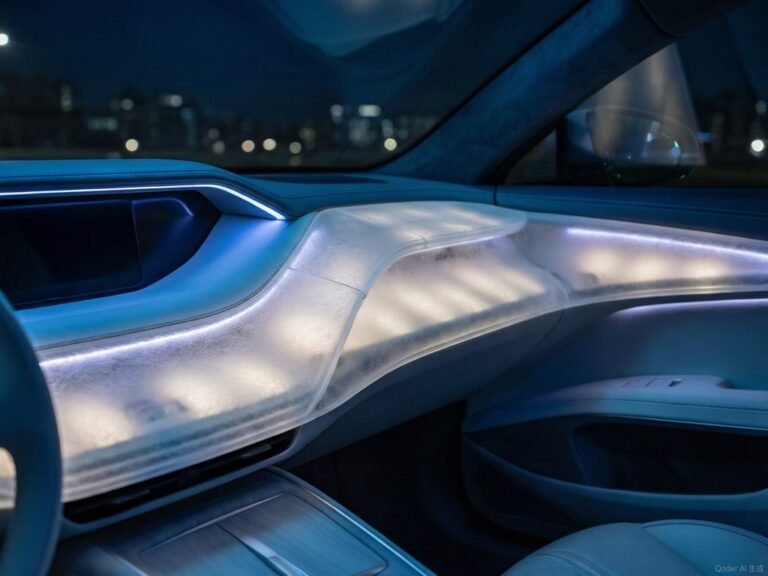led integrated leather featured