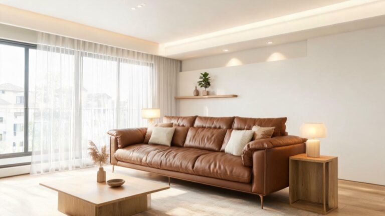 luxurious leather featured
