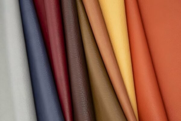 multi color leather arc stack