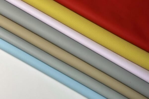 multi color leather diagonal display
