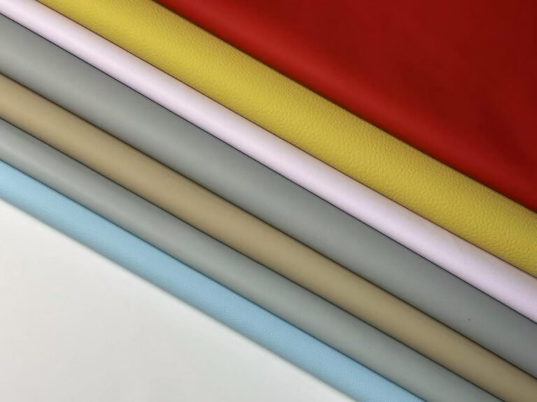 multi color leather diagonal display