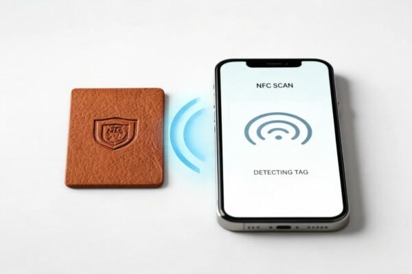 nfc leather tag featured