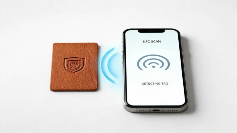 nfc leather tag featured
