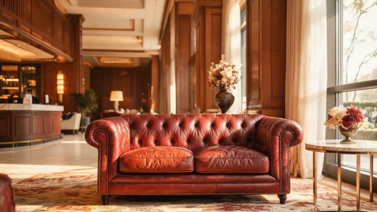 red brown leather featured